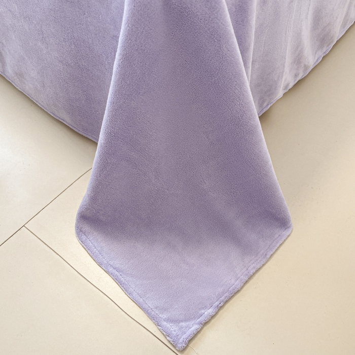 91家纺网 家纺一手货源 找家纺 金爱家 2024新款三丽鸥大版加厚牛奶绒四件套-第二批 绒R呆萌库洛米