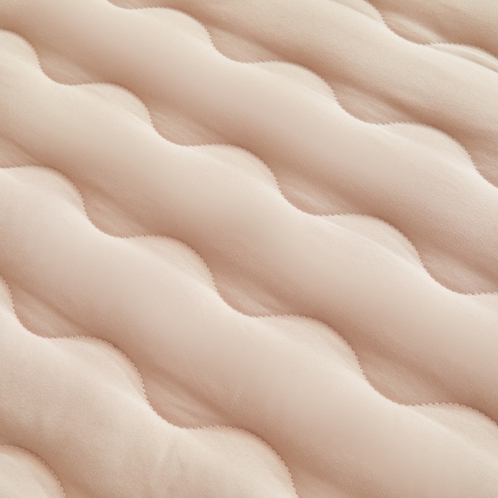 91家纺网 家纺一手货源 找家纺 2024新款原棉夹棉枕套-四季款 驼色