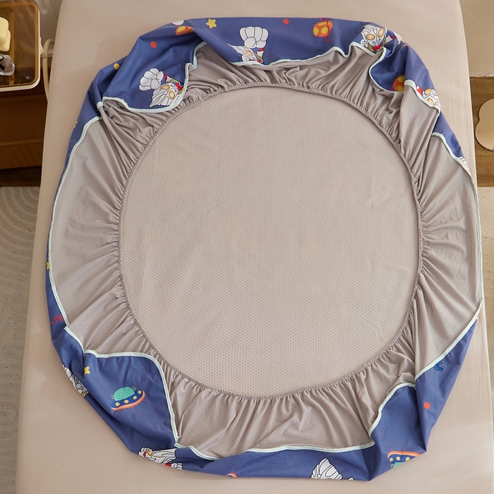 91家纺网 家纺一手货源 找家纺 （总）芙宁娜 2024新款防水隔尿垫床笠床垫保护罩姨妈垫婴儿尿布可机洗成人护理床笠