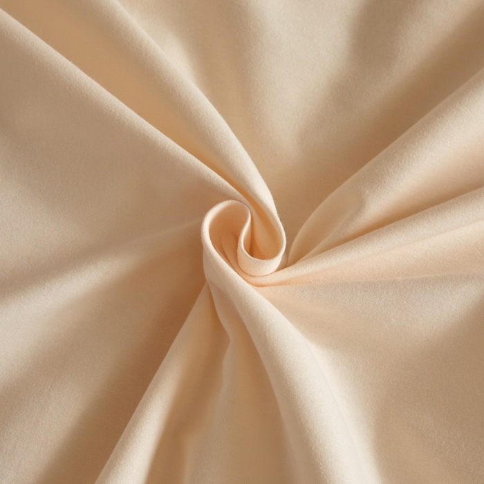 91家纺网 家纺一手货源 找家纺 涵宸家纺 2024新款全棉磨毛四件套纯厚系列（轻）-单被套 纯厚（白桃+粉）