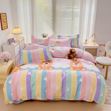 91家纺网 家纺一手货源 找家纺 （总）优家居 2024新款植物羊绒四件套