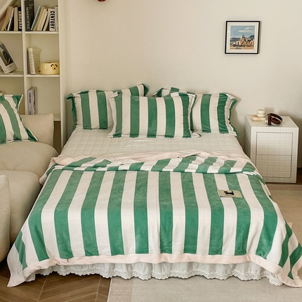 91家纺网 家纺一手货源 找家纺 寐居家纺 2024新款a类牛奶绒多功能毛毯 毛毯-荷尔蒙