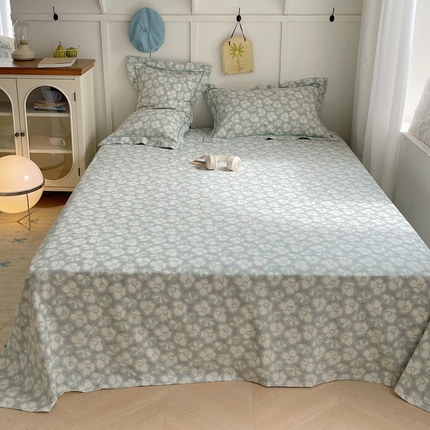 91家纺网 家纺一手货源 找家纺 （总）XIWEN-希文家纺 2024新款全棉磨毛印花单品系列-单床单