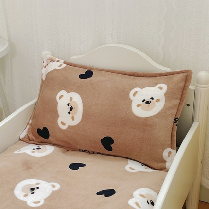 91家纺网 家纺一手货源 找家纺 （总）禧缘家纺（原梦想家） 2024新款儿童牛奶绒枕套