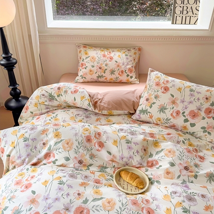 91家纺网 家纺一手货源 找家纺 【91特价】全棉磨毛四件套加厚活性套件（库存商品，不退不换，谨慎下单）