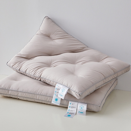 91家纺网 家纺一手货源 找家纺 乐可 2024新款奢华安眠枕枕头枕芯48*74cm 奢华安眠枕-灰