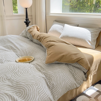 91家纺网 家纺一手货源 找家纺 【91特价】全棉磨毛四件套加厚活性套件（库存商品，不退不换，谨慎下单）