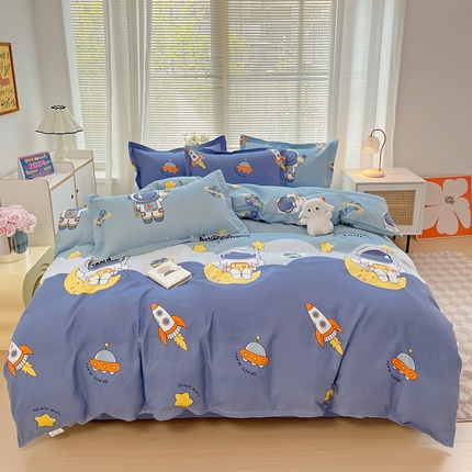 91家纺网 家纺一手货源 找家纺 （总）优家居 2024新款植物羊绒四件套