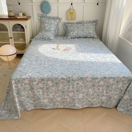 91家纺网 家纺一手货源 找家纺 （总）XIWEN-希文家纺 2024新款全棉磨毛印花单品系列-单床单