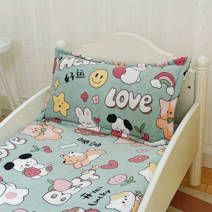 91家纺网 家纺一手货源 找家纺 （总）禧缘家纺（原梦想家） 2024新款儿童牛奶绒枕套