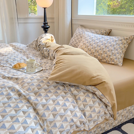 91家纺网 家纺一手货源 找家纺 【91特价】全棉磨毛四件套加厚活性套件（库存商品，不退不换，谨慎下单）