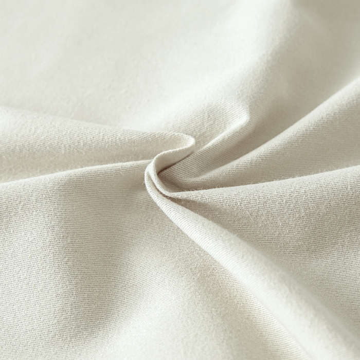 91家纺网 家纺一手货源 找家纺 涵宸家纺 2024新款全棉磨毛四件套纯厚系列-单床单 a奶白