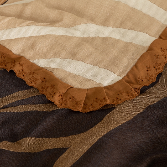 91家纺网 家纺一手货源 找家纺 乐家毛巾被 2024新款十层纱布泡芙被 旅行猫