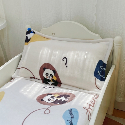 91家纺网 家纺一手货源 找家纺 （总）禧缘家纺（原梦想家） 2024新款儿童牛奶绒枕套