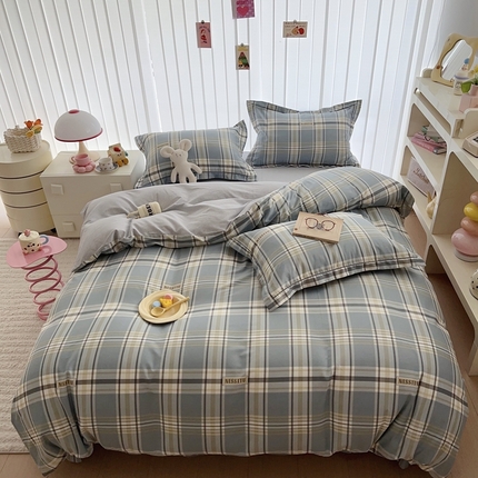 91家纺网 家纺一手货源 找家纺 （总）于果 2024新款13070全棉印花四件套