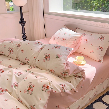 91家纺网 家纺一手货源 找家纺 【91特价】全棉磨毛四件套加厚活性套件（库存商品，不退不换，谨慎下单）