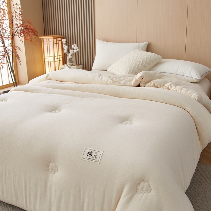 91家纺网 家纺一手货源 找家纺 （总）猎鹿人家纺 2024新款A类原棉新疆棉花被春秋被冬被