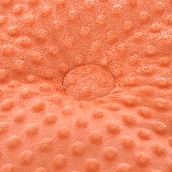 91家纺网 家纺一手货源 找家纺 爱宝被业 2025新款水洗棉双层纱豆豆绒被 西雅图-粉玉