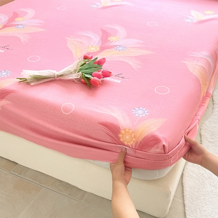 91家纺网 家纺一手货源 找家纺 （总）家贝爱 2025新款加厚生态全棉磨毛床笠