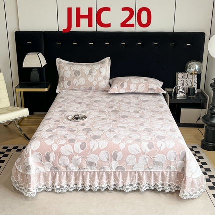 2024新款牛奶绒立体提花复合床盖JHC系列 JHC 20