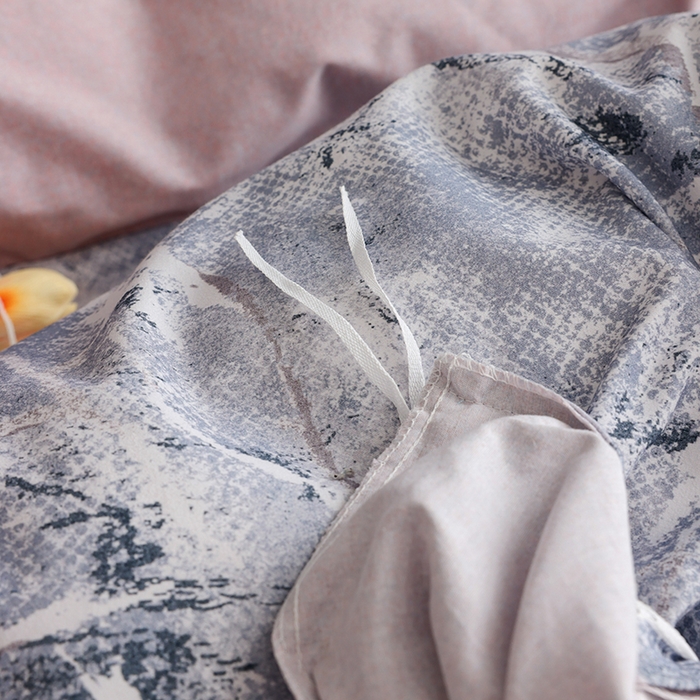 91家纺网 家纺一手货源 找家纺 新月家纺（锦威郎） 2024新款全棉加厚长绒棉数码印花四件套系列 卡其洛-兰