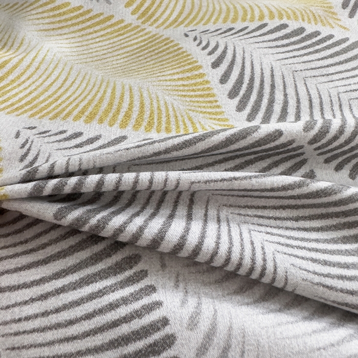 91家纺网 家纺一手货源 找家纺 新月家纺（锦威郎） 2024新款全棉加厚长绒棉数码印花四件套系列 时光信笺-灰