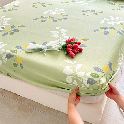 91家纺网 家纺一手货源 找家纺 （总）家贝爱 2025新款加厚生态全棉磨毛床笠