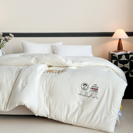 91家纺网 家纺一手货源 找家纺 （总）2024新款A类提花正品李官奇提花棉21%大豆被子