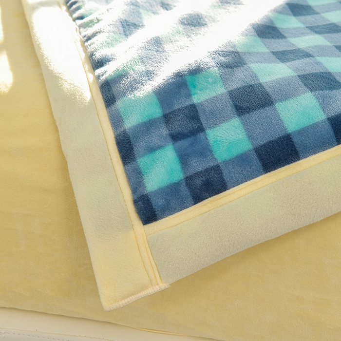 91家纺网 家纺一手货源 找家纺 圣楚家纺 2024新款豆豆绒三层毛毯毯子 海阔天空