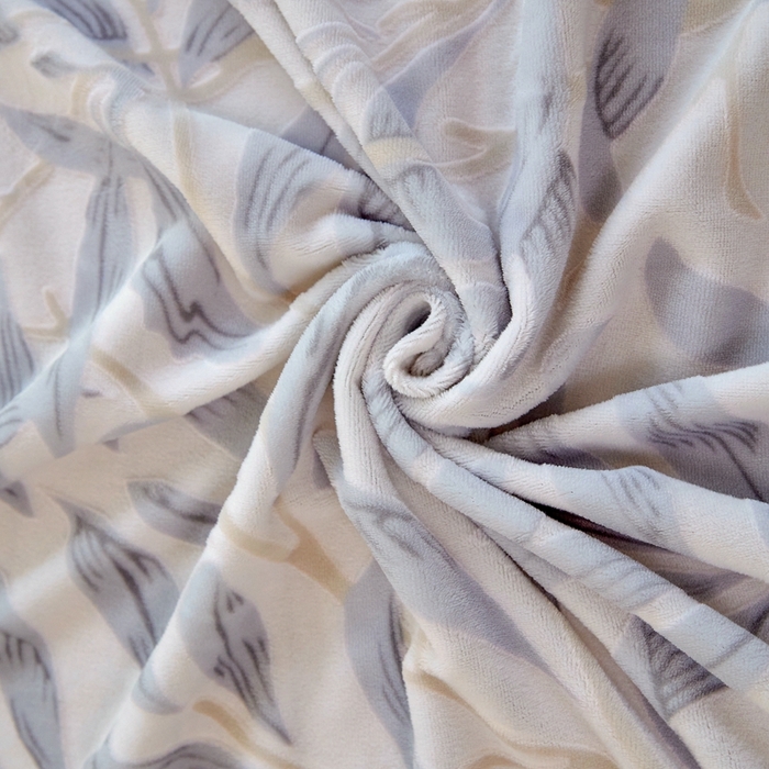 91家纺网 家纺一手货源 找家纺 菡宝 2024新款雕花绒230g全消光牛奶绒四件套及单品 - 单床单 倾羽