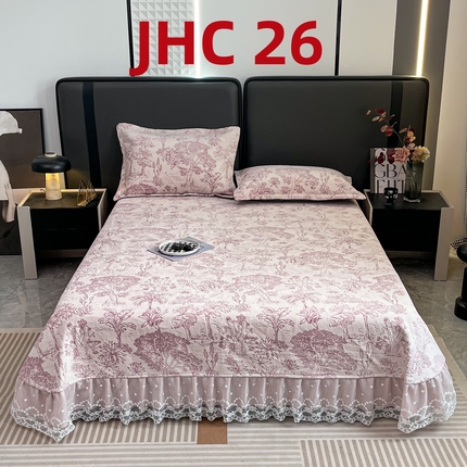 2024新款牛奶绒立体提花复合床盖JHC系列 JHC 26