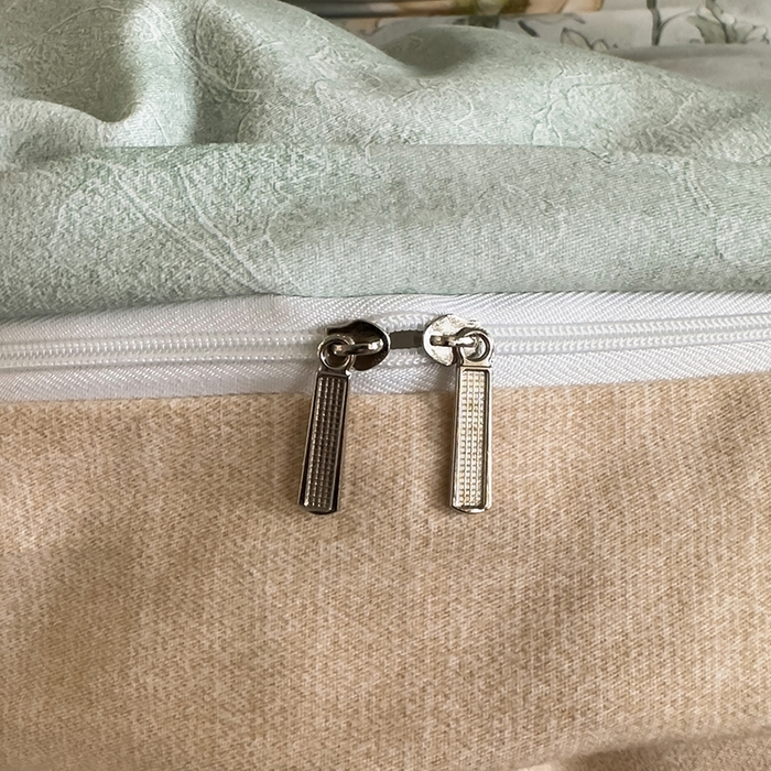 91家纺网 家纺一手货源 找家纺 新月家纺（锦威郎） 2024新款全棉加厚长绒棉数码印花四件套系列 奥莉花园-绿