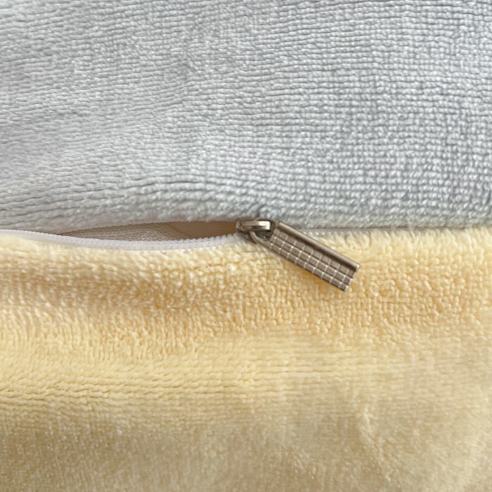 91家纺网 家纺一手货源 找家纺 慕澄家纺 2024新款纯色双拼牛奶绒四件套 天蓝+黄