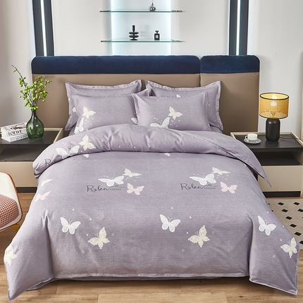 91家纺网 家纺一手货源 找家纺 （总） 爱一个家 2025新款植物羊绒四件套