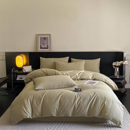 91家纺网 家纺一手货源 找家纺 （总）凯罗 2024新款全棉60S提花全棉四件套简约提花四件套  高品类全棉提花四件套