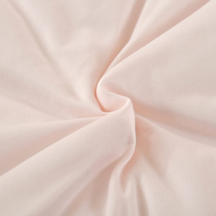 91家纺网 家纺一手货源 找家纺 丝薇雅 2024新款针织棉单边冬被 浅粉