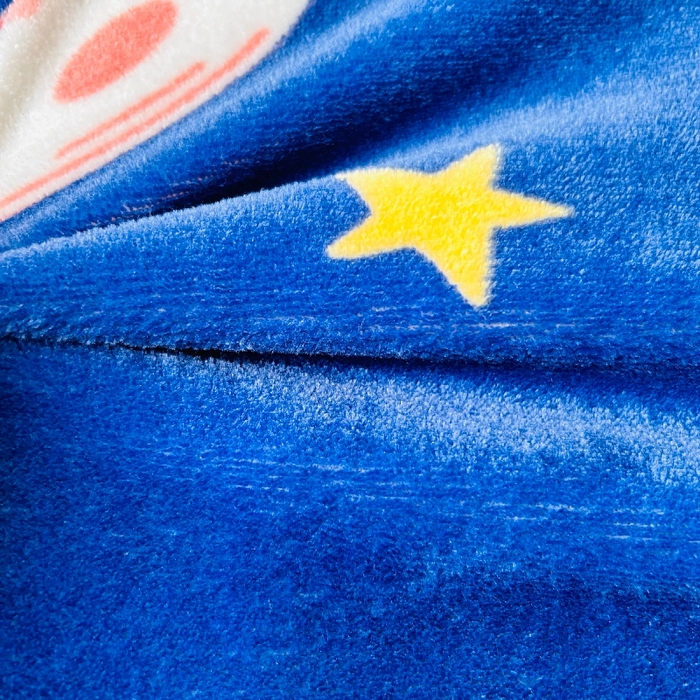 91家纺网 家纺一手货源 找家纺 小虾米 2024新款加厚上下床牛奶绒床笠款 遨游太空