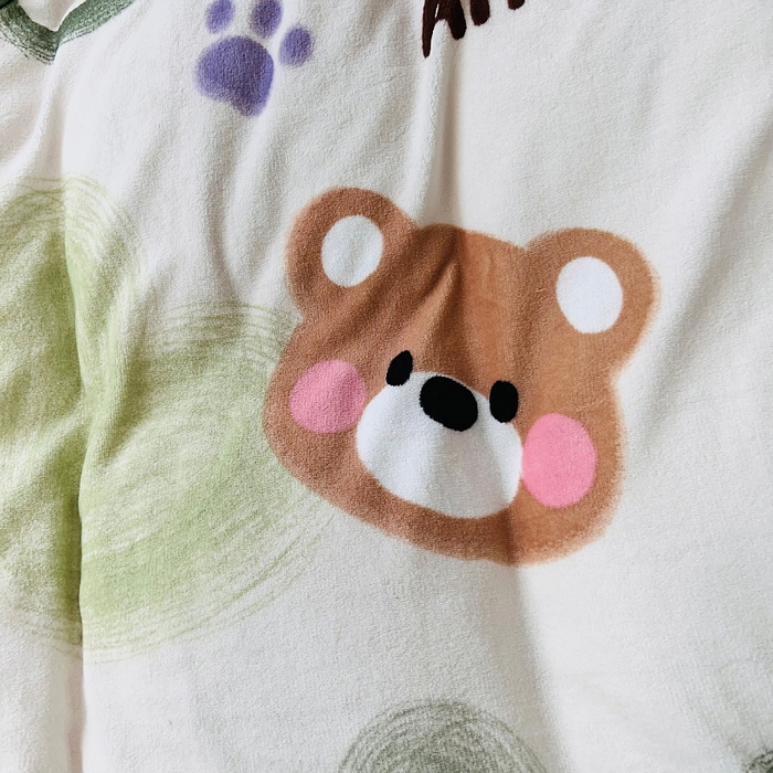 91家纺网 家纺一手货源 找家纺 小虾米 2024新款加厚上下床牛奶绒单被套 洛可可