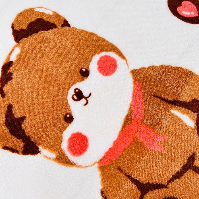 91家纺网 家纺一手货源 找家纺 小虾米 2024新款加厚上下床牛奶绒床笠款 快乐熊宝