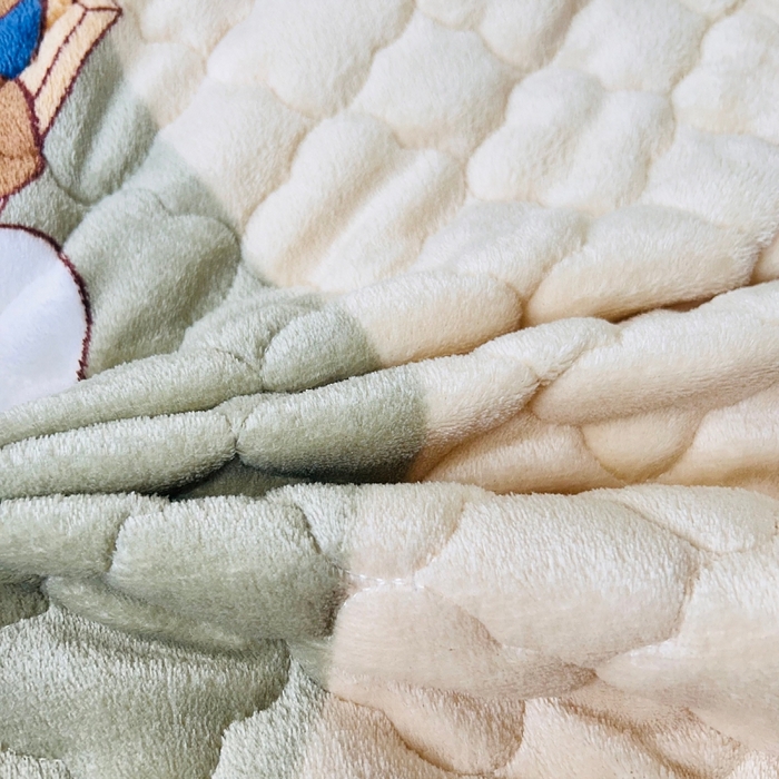 91家纺网 家纺一手货源 找家纺 小虾米 2024新款加厚上下床牛奶绒夹棉床笠款 梦星空