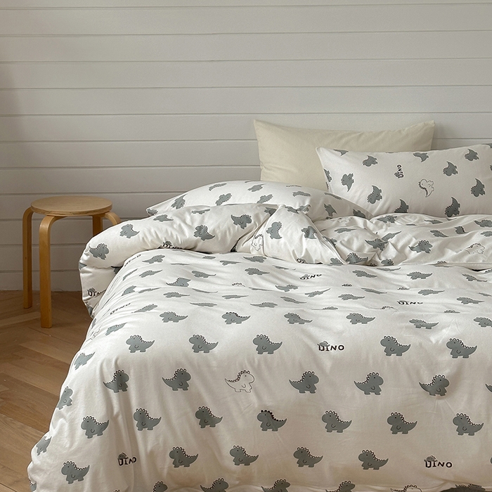 91家纺网 家纺一手货源 找家纺 梦可莱家居 2024新款A类亲肤舒适全棉针织棉四件套 小飞龙