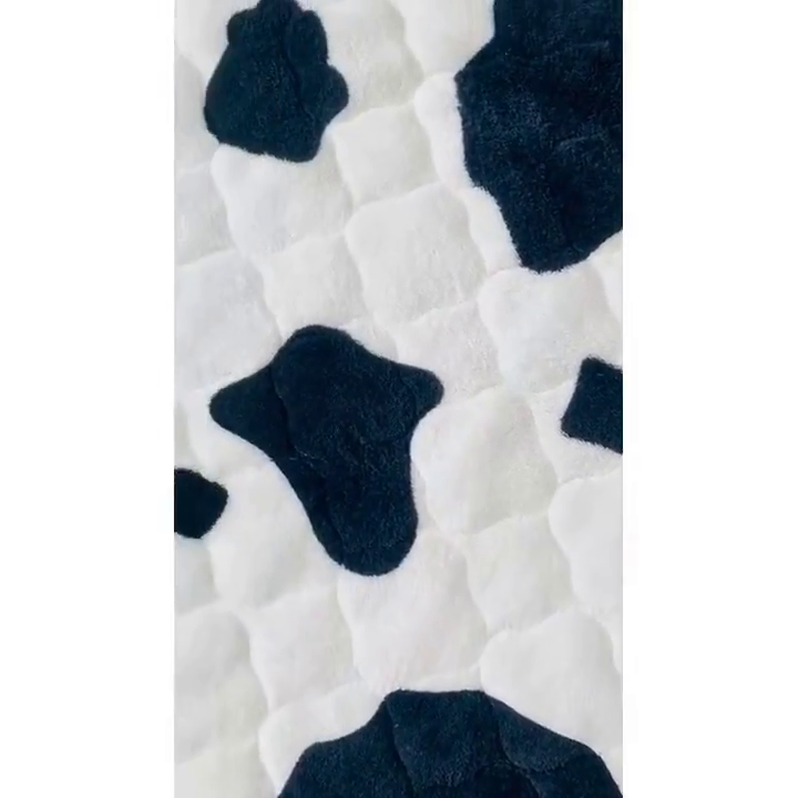 91家纺网 家纺一手货源 找家纺 小虾米 2024新款加厚上下床牛奶绒夹棉床笠款 牛奶