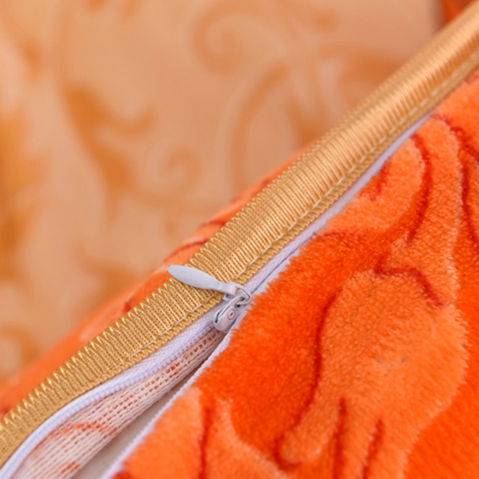 91家纺网 家纺一手货源 找家纺 慕婷家纺 2024新款牛奶绒印花床裙系列-单被套孔雀翎