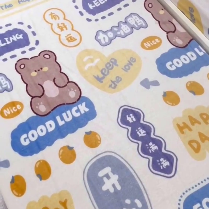 91家纺网 家纺一手货源 找家纺 小虾米 2024新款加厚上下床牛奶绒床笠款 好运满满