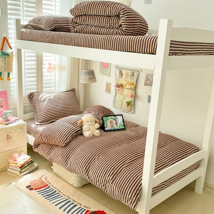 91家纺网 家纺一手货源 找家纺 （总）川悦生活 2024新款雪花绒宿舍三件套