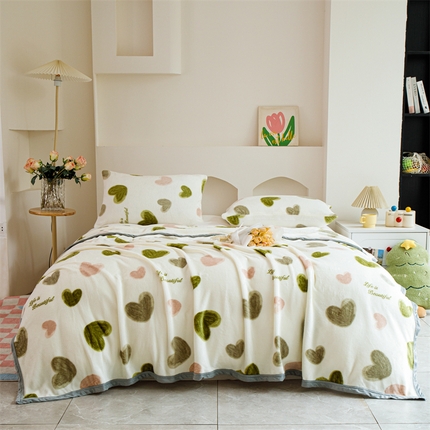 91家纺网 家纺一手货源 找家纺 （总）梵心 2025新款云貂绒毛毯法兰绒毛毯牛奶绒毛毯爆款盖毯直播跨境专供-可定制克重 