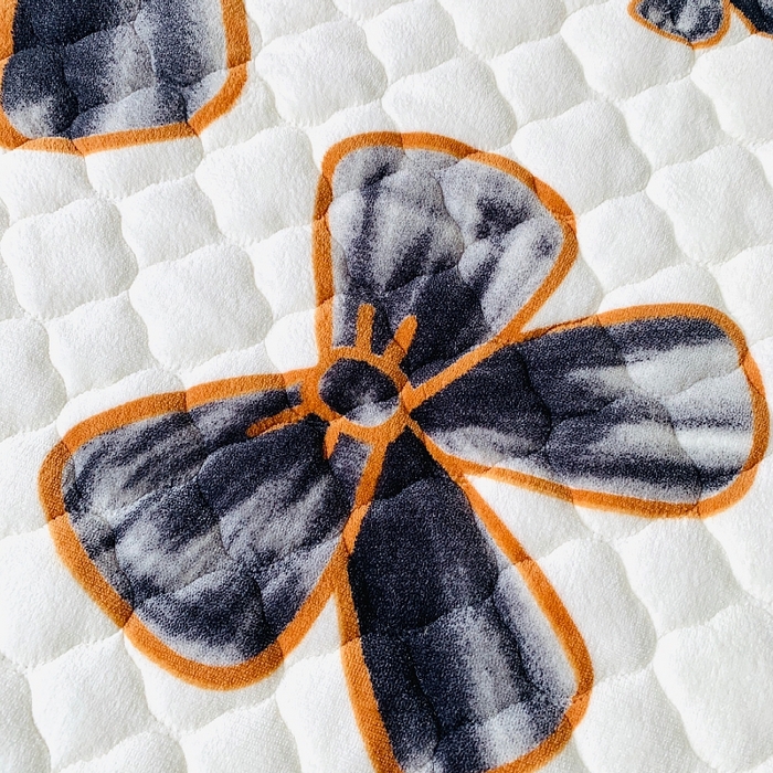 91家纺网 家纺一手货源 找家纺 小虾米 2024新款加厚上下床牛奶绒夹棉床笠款 蝶恋花