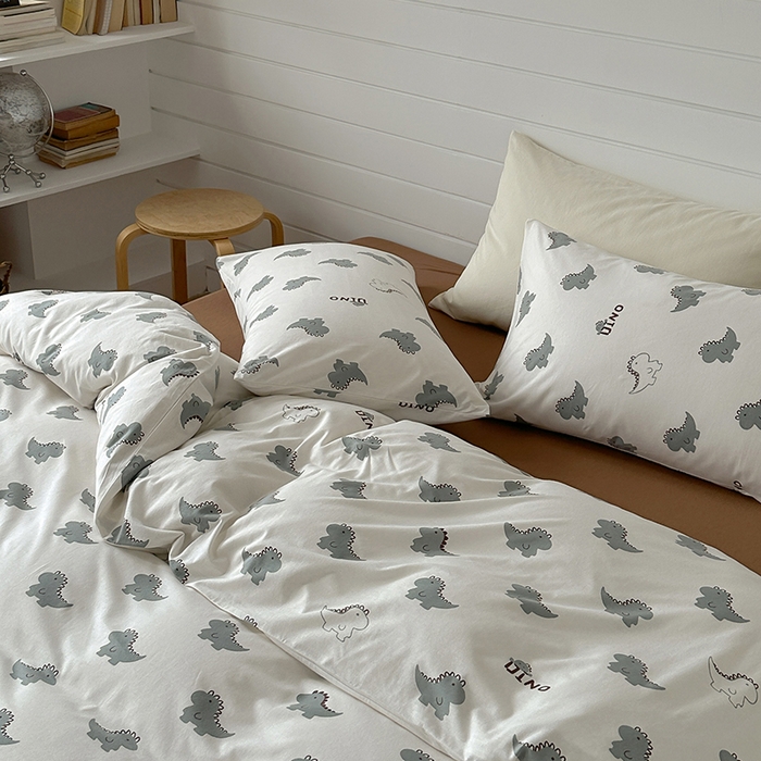 91家纺网 家纺一手货源 找家纺 梦可莱家居 2024新款A类亲肤舒适全棉针织棉四件套 小飞龙