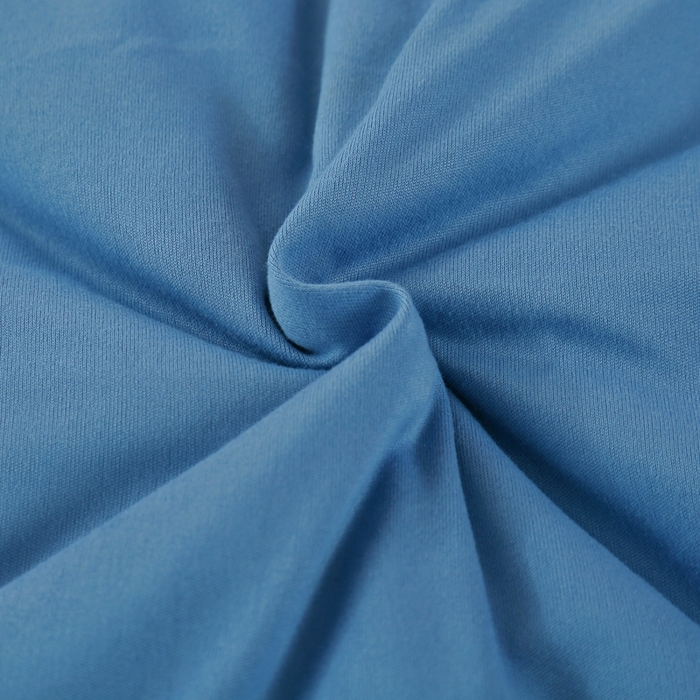 91家纺网 家纺一手货源 找家纺 丝薇雅 2024新款针织棉单边冬被 湖蓝