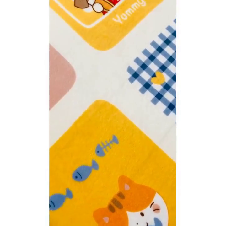 91家纺网 家纺一手货源 找家纺 小虾米 2024新款加厚上下床牛奶绒单被套 生日派对